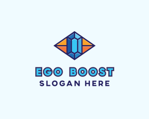 Blue Precious Gem logo design