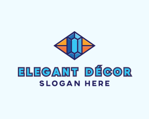 Blue Precious Gem logo design