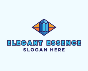 Blue Precious Gem logo design