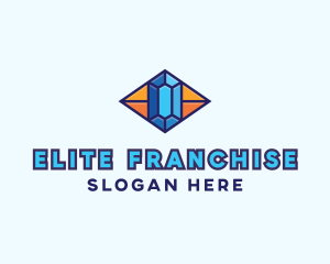 Blue Precious Gem logo design