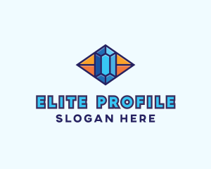 Blue Precious Gem logo design