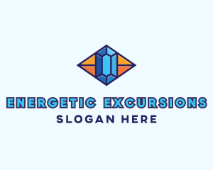 Blue Precious Gem logo design