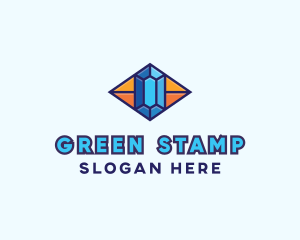 Blue Precious Gem logo design