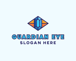 Blue Precious Gem logo design