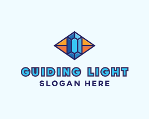 Blue Precious Gem logo design