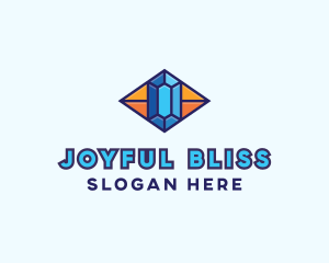 Blue Precious Gem logo design