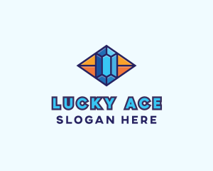 Blue Precious Gem logo design