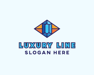 Blue Precious Gem logo design