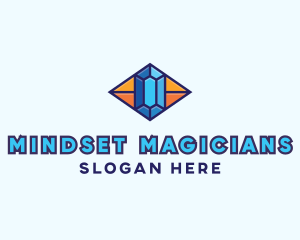 Blue Precious Gem logo design