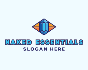 Blue Precious Gem logo design