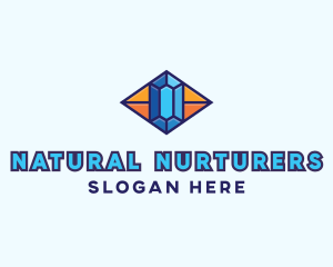 Blue Precious Gem logo design