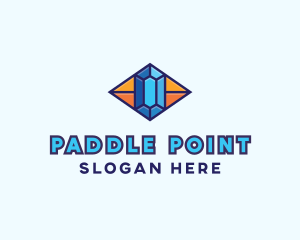 Blue Precious Gem logo design