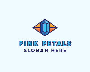 Blue Precious Gem logo design