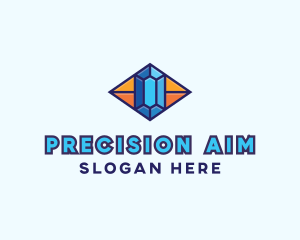 Blue Precious Gem logo design