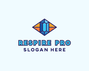 Blue Precious Gem logo design