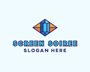 Blue Precious Gem logo design