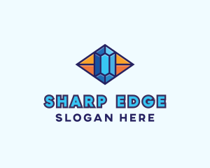 Blue Precious Gem logo design