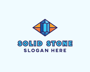 Blue Precious Gem logo design