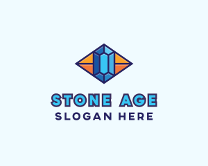 Blue Precious Gem logo design