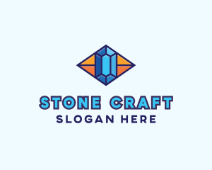 Blue Precious Gem logo design