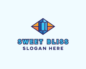 Blue Precious Gem logo design