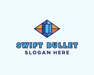 Blue Precious Gem logo design