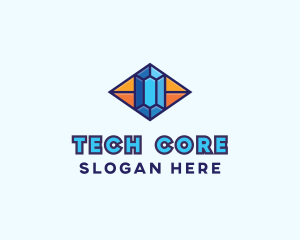 Blue Precious Gem logo design