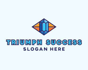 Blue Precious Gem logo design