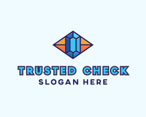 Blue Precious Gem logo design