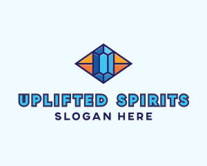 Blue Precious Gem logo design