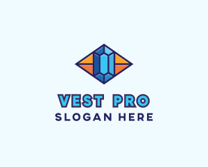 Blue Precious Gem logo design