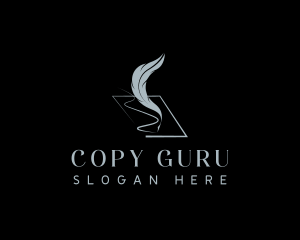 Feather Pen Signature logo design