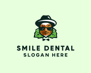 Smiling Gentleman Acorn  logo design