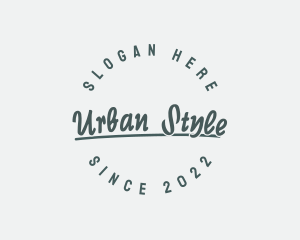 Urban Handwritten Brand logo design