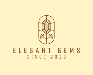 Jewelry Gem Crystal logo design