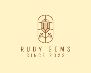 Jewelry Gem Crystal logo design