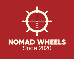 Steering Wheel Target logo design