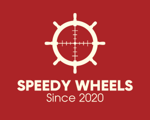 Steering Wheel Target logo design