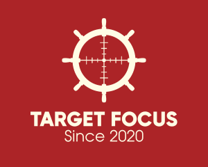 Steering Wheel Target logo design