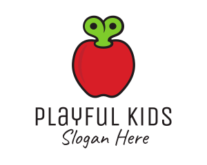 Apple Kids Toy logo design