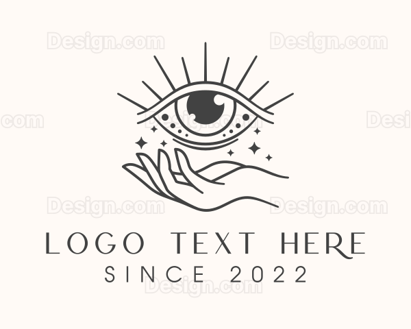 Magical Eye Fortune Teller Logo