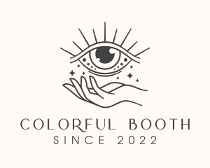 Magical Eye Fortune Teller logo design