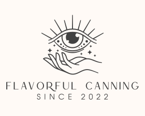 Magical Eye Fortune Teller logo design