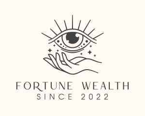 Magical Eye Fortune Teller logo design