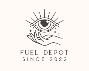 Magical Eye Fortune Teller logo design