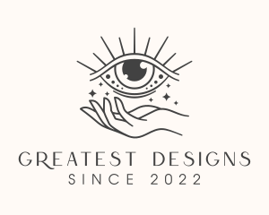 Magical Eye Fortune Teller logo design