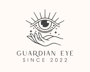 Magical Eye Fortune Teller logo design