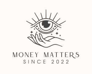 Magical Eye Fortune Teller logo design