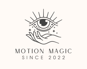 Magical Eye Fortune Teller logo design