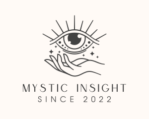 Magical Eye Fortune Teller logo design